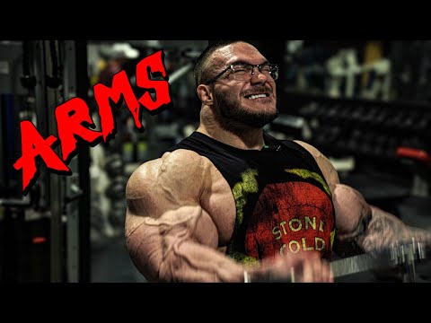 24 Inch Arm Workout | Push Part 2 | Nick Walker |