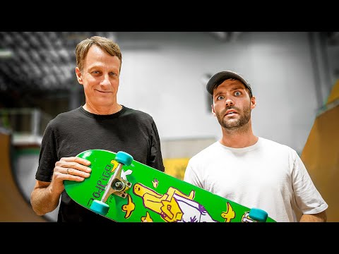 I Learned to Skateboard with Tony Hawk