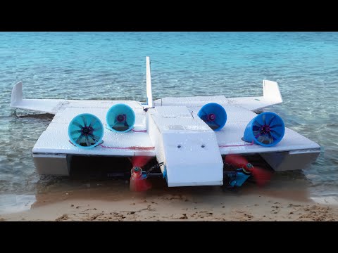 R/C Hovercraft VS. E-Surfboard