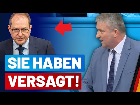 Martin Hess knöpft sich Innenminister Dobrindt vor! - AfD-Fraktion im Bundestag