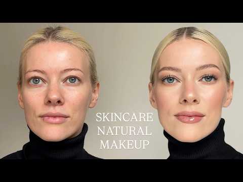 My Go-To Natural Makeup Look + Essential Skincare Steps for Glowing Skin | Elena Rachitskaya