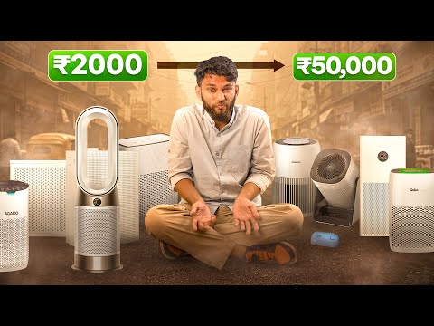 We Tried Air Purifiers From 2,000 to 50,000! *Delhi Pollution*