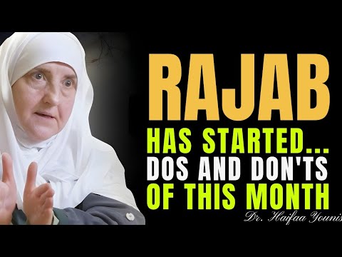 Rajab Has Started... STOP Doing This! (Most Muslims Make This Mistake) | Dr. Haifaa Younis