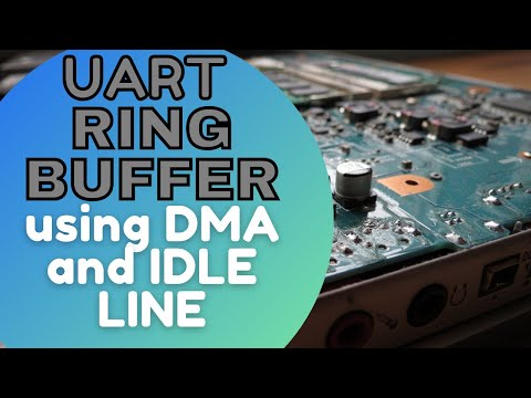 STM32 UART Ring Buffer using DMA and IDLE Line