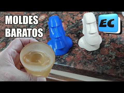 GEL PARA MOLDES CASERO Y REUTILIZABLE #artesanias #bricolage