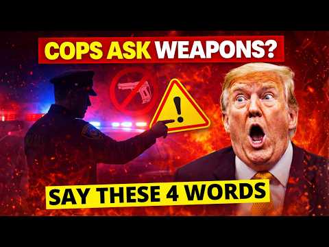 Lawyer: When Police Ask "Do You Have Weapons?" — Reply With These 4 Words Exactly!