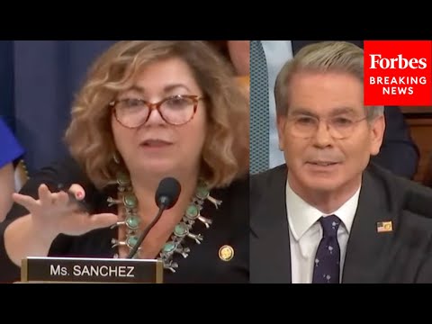 WATCH: 'I Know I'm A Woman...': Audience Groans After Sánchez Accuses Bessent Of Interrupting Her