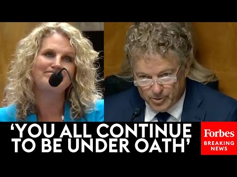 TENSE: Rand Paul Confronts Ex-NIH Official About Lab Leak Theory And Gain-Of-Function Research