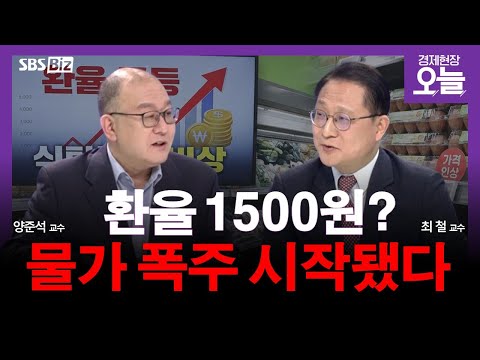 [집중진단] 고환율에 물가 폭주..언제까지?