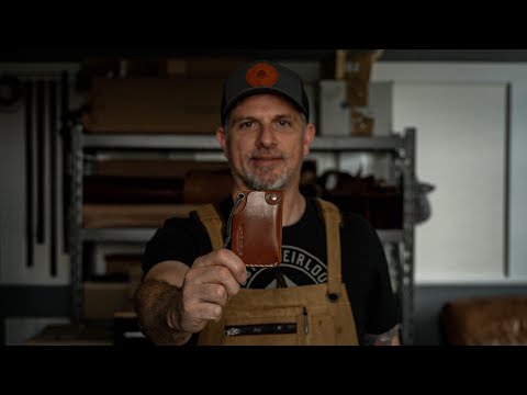 Making the Hitchhiker Leather Wallet by Rustic Heirloom