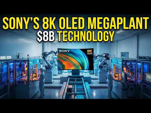 Inside Sony’s 8K OLED Megaplant – How Ultra-Premium Displays Are Crafted Using $8B Technology