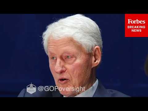 'How Would You Spend Your Time On These Flights': Lawmaker Questions Clinton About Epstein Flights