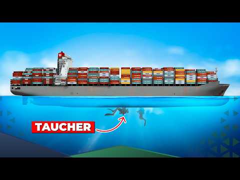 One of the most dangerous jobs: cleaning ships underwater