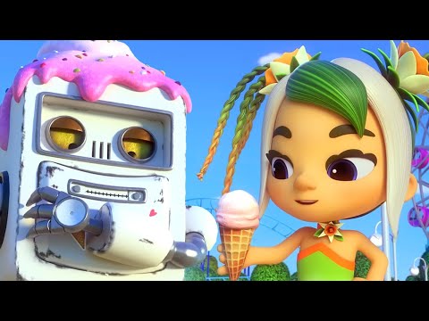 ПЛОМБИРОИД 🍦 – Команда Флоры | Новый мультик про экологию и природу