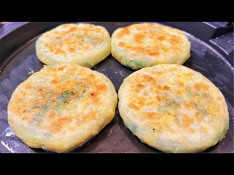 馅饼这么做省时省力还好吃，不揉面不擀皮，鲜美无比，比肉饼还好吃