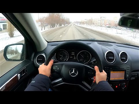 2009 Mercedes-Benz ML 320 CDI W164 POV TEST DRIVE