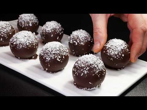 Schokoladen-Tiramisu-Bällchen! Ein hausgemachtes Dessert, das nicht gebacken werden muss!