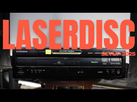 The Retro Home Theater Tech You Wish You Had | My 2025 Home Theater Laserdisc Setup