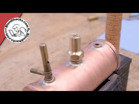 Restoring a Vintage Steam Toy - Part 3, Safety Valve