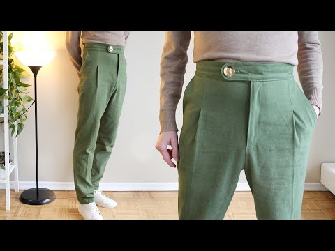 Every Single Step of Sewing These Pants