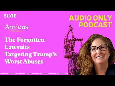 The Forgotten Lawsuits Targeting Trump’s Worst Abuses | Amicus With Dahlia Lithwick | Law,...