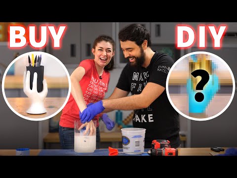 BUY vs DIY - Recreating a Disturbing Hand-Shaped Pencil Holder