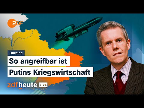 Neuer Flamingo-Marschflugkörper - Angriffe auf Putins Raffinerien | Militärökonom bei ZDFheute live