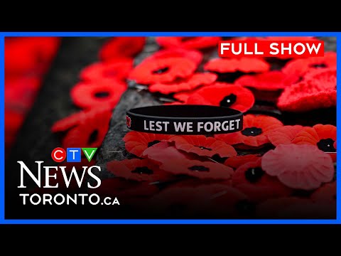 Remembrance Day in Canada  | CTV News Toronto at Noon for Nov. 11, 2025