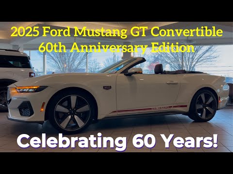 2025 Ford Mustang GT Convertible: A Legacy Of Speed and Style!