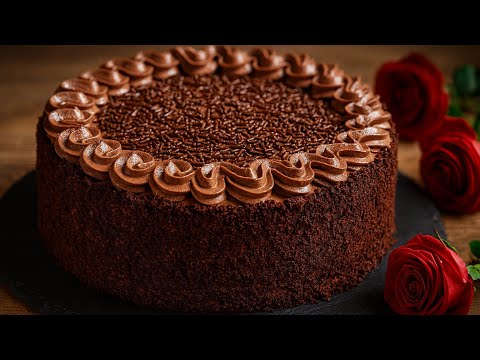 The most exquisite chocolate cake (simple and foolproof recipe!)