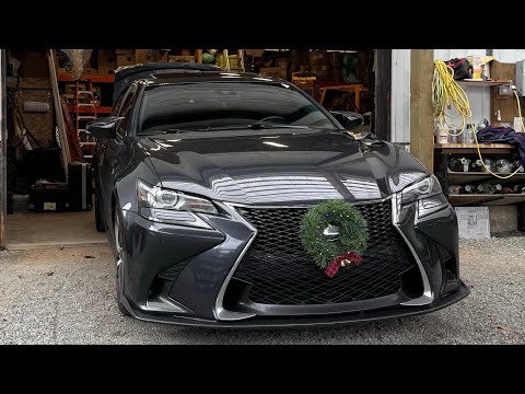 Modding my GS350 (spacers, CarPlay, and custom steering wheel)