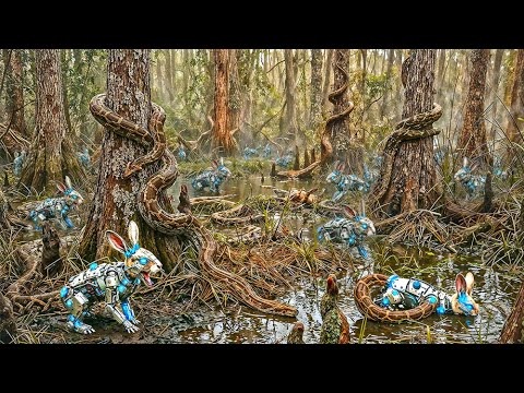 Florida Sent 1,000 Spy Rabbits Deep Into The Everglades — The Hidden Camera Footage Is Unreal