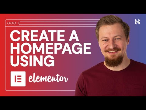 How to Make a Homepage in WordPress Using Elementor