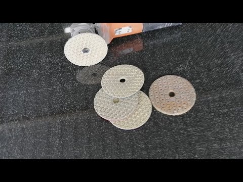 Полировка камня, Сухая, 5 Номеров 5 шагов Гранит, Камнеобработка