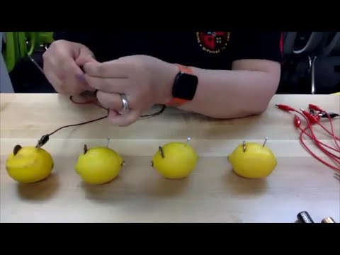 Science Sundays: How to Make a Lemon Battery (Full Experiment)