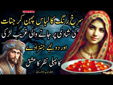 SURKH RANG KA LIBAS PEHN KAR JINNAT KI SHADI PER JANY WALI GHREEB LARKI AUR DULHY JINZADY KA ISHQ