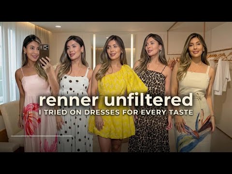 Trying on Summer Dresses at Renner | Styles for Every Taste