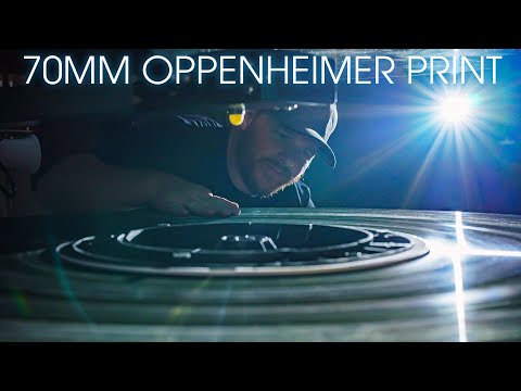 Being a Projectionist for Oppenheimer 70mm Film