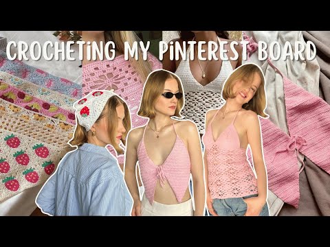 CROCHETING MY DREAM PINTEREST WARDROBE FOR SUMMER ๐ธ