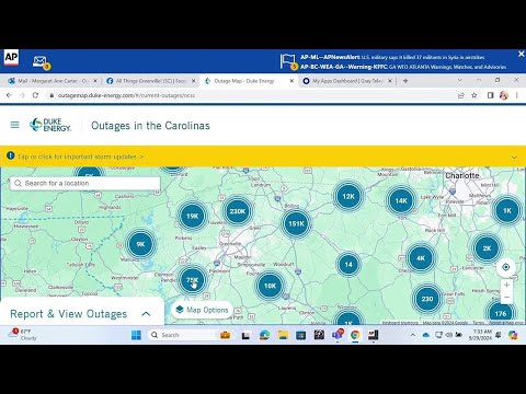 Power outages still widespread in Upstate