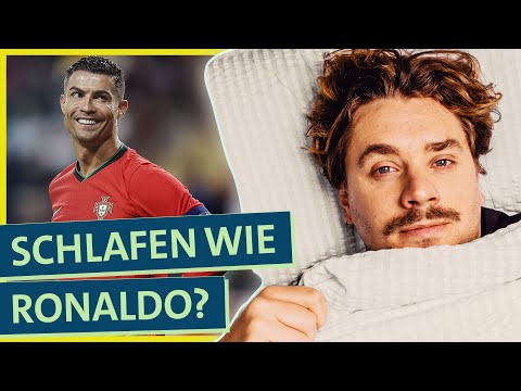 Selbstexperiment: Schlafen wie Ronaldo? Werde ich wirklich fitter und was steckt dahinter?