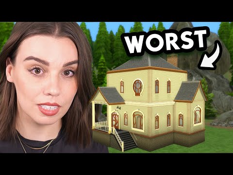 I turned the worst house into apartments - The Sims 4