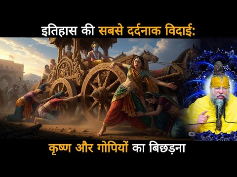 श्रीमद् भागवत (कथा 115): इतिहास की सबसे दर्दनाक विदाई: कृष्ण और गोपियों का बिछड़ना