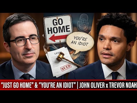 Just Go Home: The Mistake That Almost Ruined His Career | John Oliver x Trevor Noah