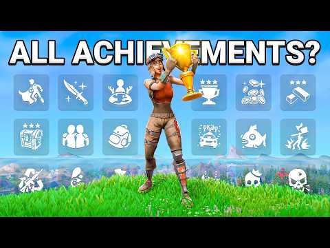 I Got EVERY Fortnite Achievement in 24 Hours..