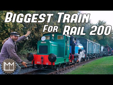 Rail 200 Cavalcade at the Whitwell and Reepham Railway - Chasing Dinosaurs Episode 40.