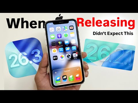 iOS 26.2.1 & iOS 26.3 Not Released Today - Why? Too Late