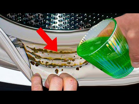 This tool Cleans the Washing Machine Better than a Master! The smell disappears