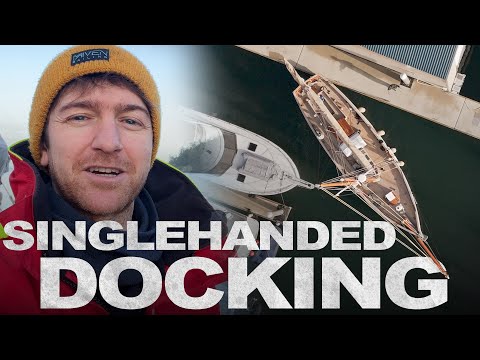 Docking a 30-ton boat alone - tricks for manoeuvring heavy vessels with ease!