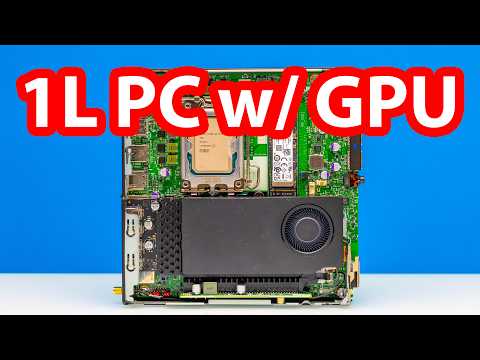 Even an NVIDIA GPU and 3x SSDs fit in 1L Lenovo ThinkStation P3 Tiny Gen2